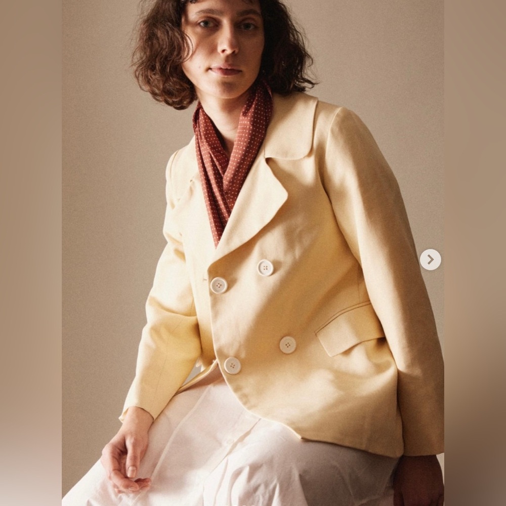 Caron Callahan Dorian Jacket, “Butter”